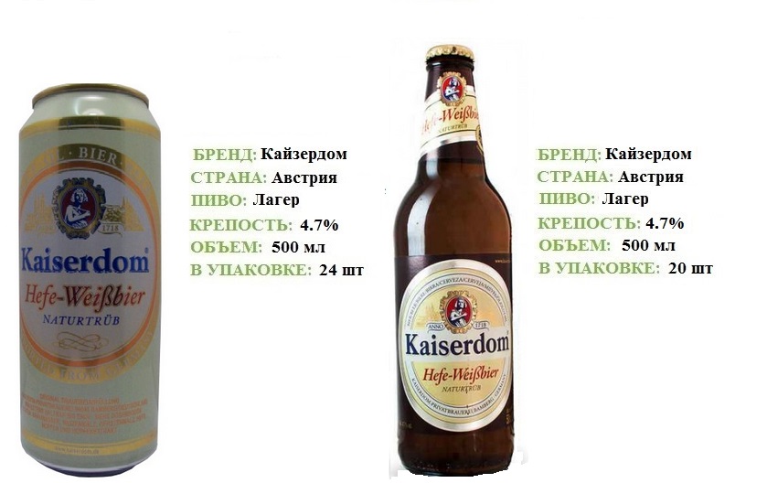 Пиво Кайзердом Kaiserdom 