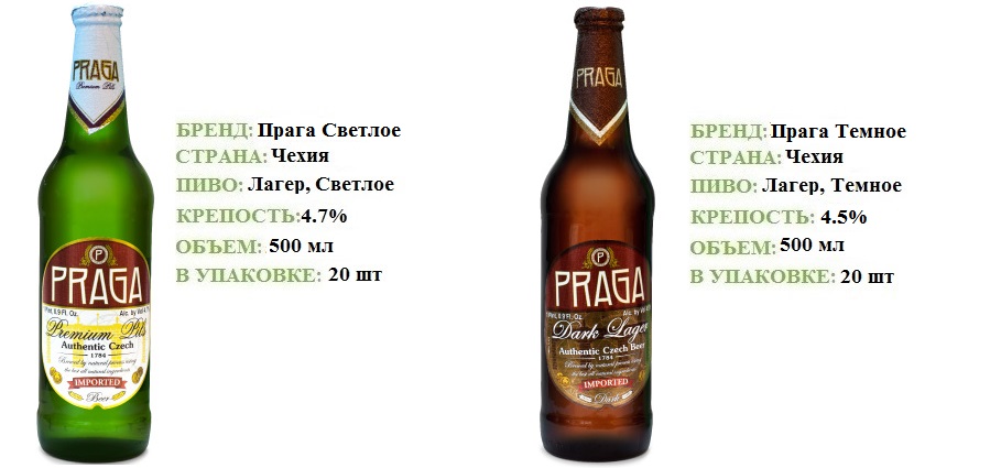 Пиво Прага Praga 