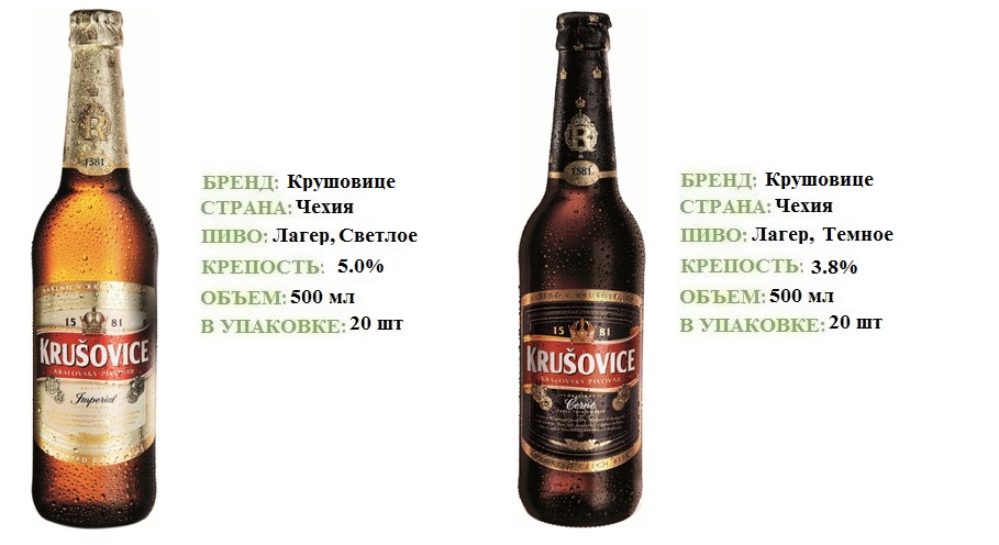Пиво Крушовице Krusovice
