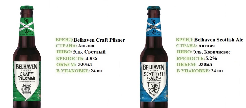 Пиво  Belhaven Белхавн